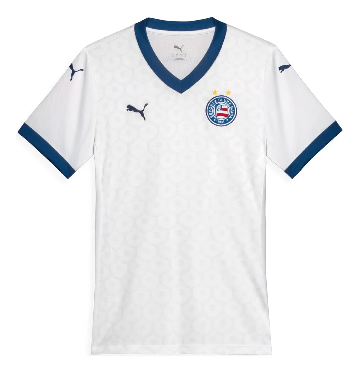 Camisa Bahia 25/26 Home Torcedor Puma Masculino  - Branco e Azul